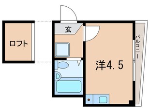 シャンテ優の物件間取画像